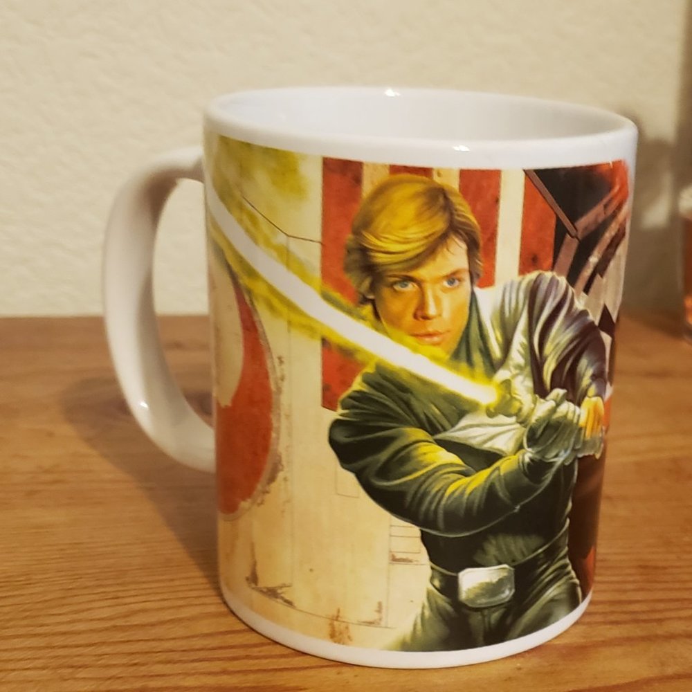 Star Wars Luke and Darth Vader Mug